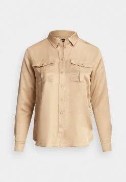 Courtenay Long Sleeve Button Front Shirt - Overhemdblouse - Birch Tan -dress shop 8898ff8bdf174d1ea38481bceaf074f1