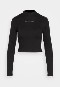 Marc O'Polo DENIM Long Sleeve Stand Up Collar Slim Fit Cropped - Longsleeve - Black 10 Marc O'Polo DENIM Long Sleeve Stand Up Collar Slim Fit Cropped - Longsleeve - Black -dress shop 8a8add56fc0341a3b0a027331397c3a3