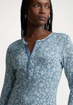 Polo Ralph Lauren Long Sleeve Day Dress - Jurk - Navy Floral -dress shop 8b02c1d906434295b62151d84a58c020