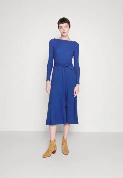 Polo Ralph Lauren Long Sleeve Day Dress - Jurk - Royal Navy
