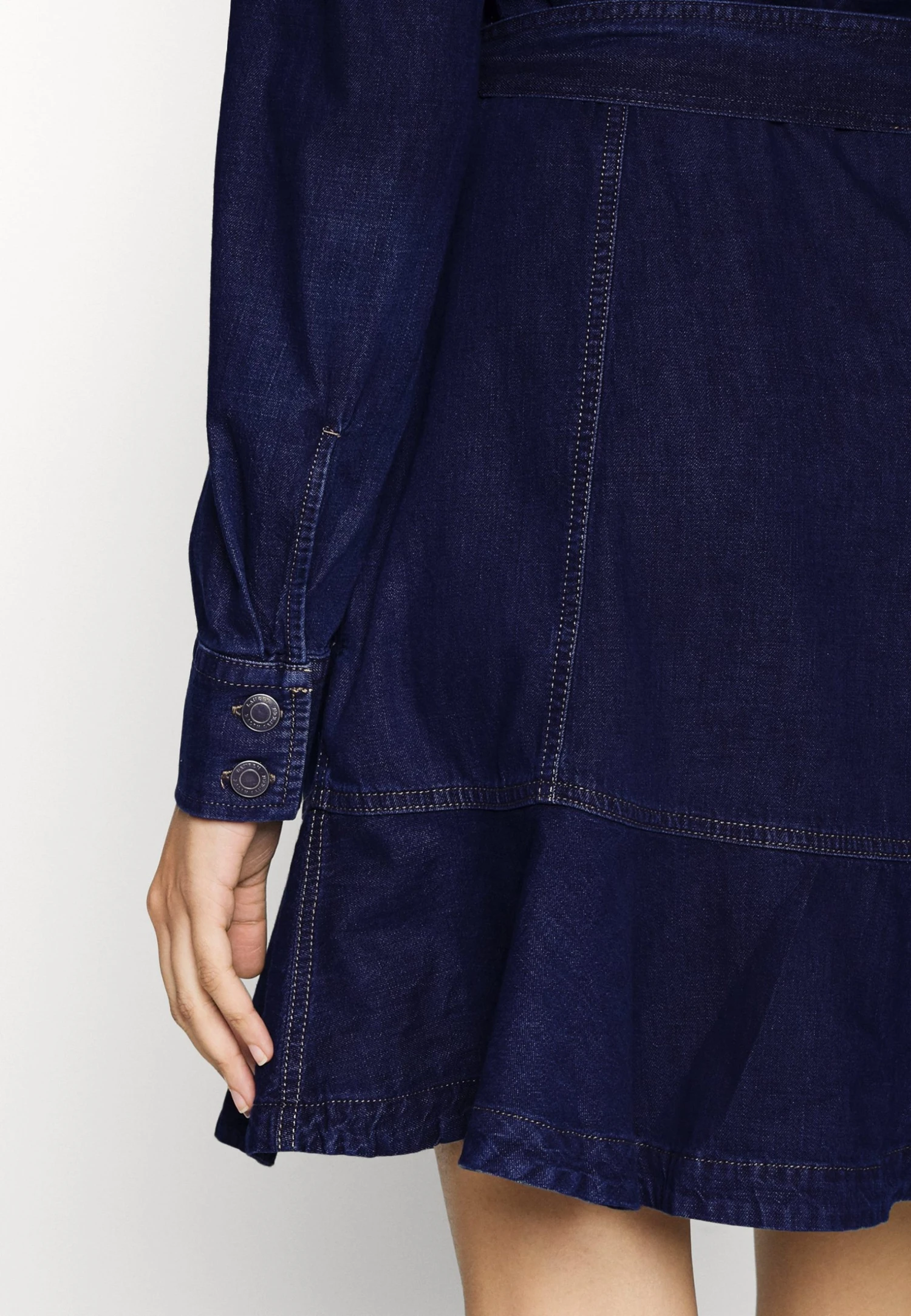 Lauren Ralph Lauren Frantisek Long Sleeve Day Dress - Spijkerjurk - Blue Ridge Wash 5 Lauren Ralph Lauren Frantisek Long Sleeve Day Dress - Spijkerjurk - Blue Ridge Wash - Afbeelding 5