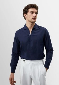 Antioch Long Sleeve - Poloshirt - Navy