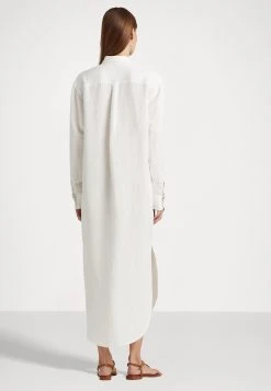 Ibilara Long Sleeve Day Dress - Blousejurk - White -dress shop 98c2b8a8724b408198072d1d6a0a72ea
