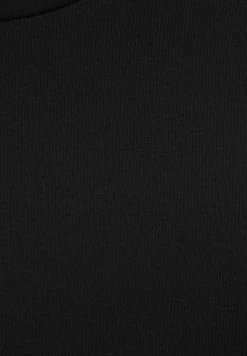 PULL & BEAR Long Sleeve- Gebreide Jurk - Black -dress shop 99a70e670de04aa080e4d1c4701d6805