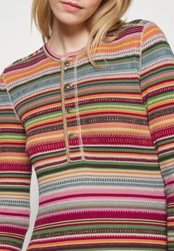 Polo Ralph Lauren Long Sleeve-Day Dress - Jurk - Multi Stripe -dress shop 9e1c1d19078a417f84a6de82eda72051