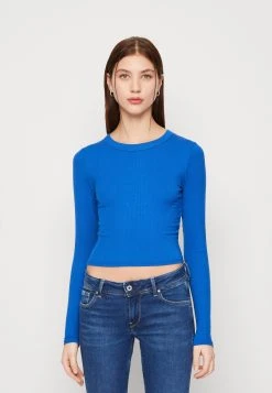 COTTON ON Staple Crew Neck Long Sleeve - Longsleeve - Royal Cobalt