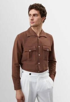 Antioch Long Sleeve - Overhemd - Brown -dress shop a00406d6b47f47cda37c8ded9fd49c47