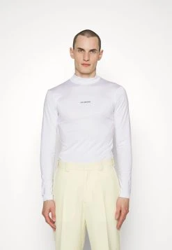 Han Kjøbenhavn Logo Turtleneck Long Sleeve - Longsleeve - White