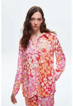 AdL Long Sleeve Patterned- Overhemdblouse - Printed Red