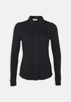 Marc O'Polo Long Sleeve Collar Button Placket - Overhemdblouse - Black