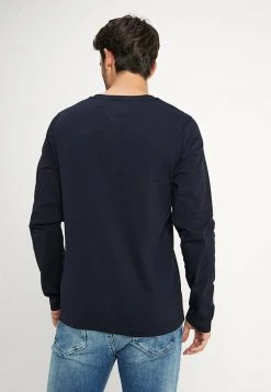 Tommy Hilfiger Logo Long Sleeve Tee - Longsleeve - Blue 7 Tommy Hilfiger Logo Long Sleeve Tee - Longsleeve - Blue -dress shop b55be231798048b1a53c715a5285e32f