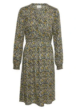 Kaffe Bpcora Elastic Long Sleeve Dress - Blousejurk - Multicoloured -dress shop b57b5eeb11064db9aee953150af079ef