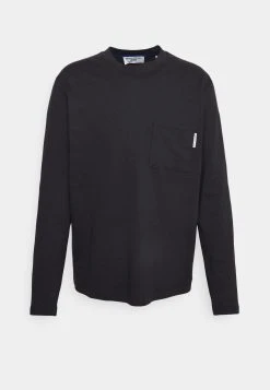 Marc O'Polo DENIM Long Sleeve Chest Pocket Relaxed Fit - Longsleeve - Black -dress shop bae1d8a9390c49cdb52539fc2dd547b3