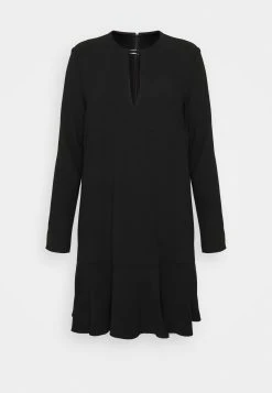 Filippa K Long Sleeve Dress - Jurk - Black -dress shop bdc896b2df2e41b58096b7154af7f661