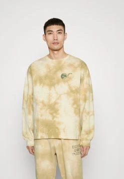 7 Days Active Graphic Long Sleeve Tee Unisex - Longsleeve - Tie Dye Sand