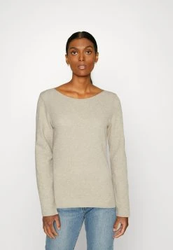Marc O'Polo Long Sleeve Boat Neck - Longsleeve - Sand