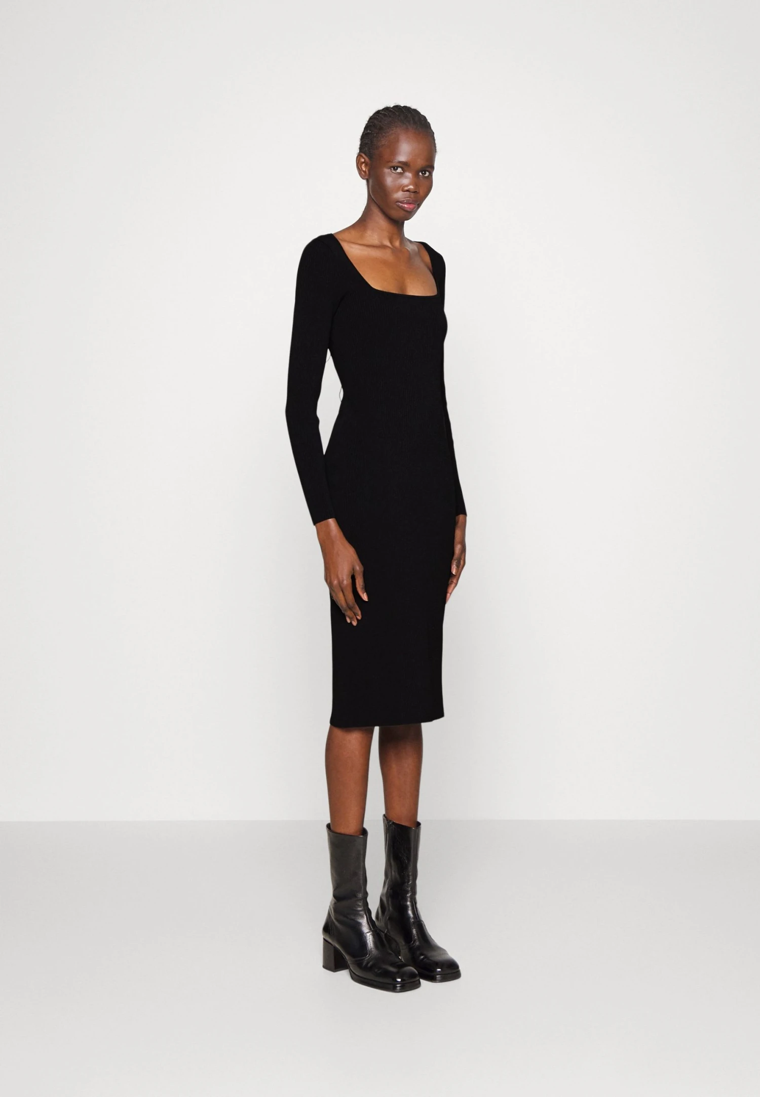 Rag & Bone Asher Long Sleeve Dress - Etui-Jurk - Black 1 Rag & Bone Asher Long Sleeve Dress - Etui-Jurk - Black