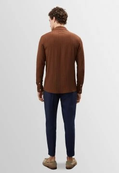 Antioch Long Sleeve - Overhemd - Brown -dress shop c909cd2e6cf046e78be7de08ffba6a32