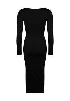 SQUAD THE LABEL Long Sleeve - Etui-Jurk - Schwarz -dress shop ca1f2289be294402a1dd95ae4b024123