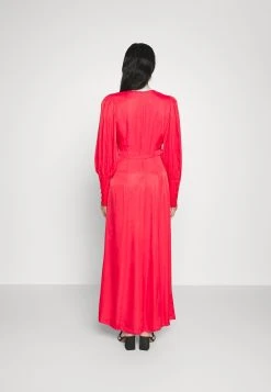 Farm Rio Long Sleeve Dress - Galajurk - Red -dress shop cda7d1bc7bd94ddd9629e22376d3b747