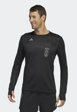ADIDAS PERFORMANCE Run For The Oceans Long Sleeve- Longsleeve - Black
