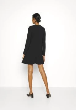 Filippa K Long Sleeve Dress - Jurk - Black -dress shop d2f694f4caff44caa673676fdb5203dc