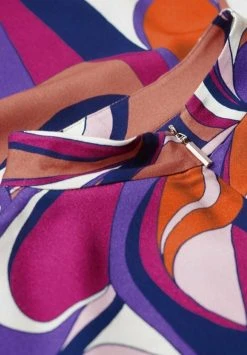 Superdry Long Sleeve Printed - Jurk - Presley Multi Colour -dress shop d58d08b8ec7e4652a70f430a77e19ae0