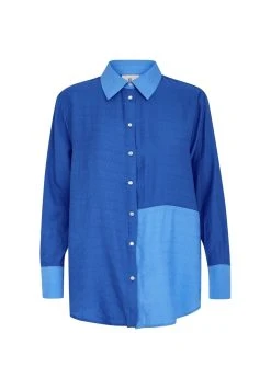 Peppercorn Lene Long Sleeve Curve. - Overhemdblouse - Gladious Blue 9 Peppercorn Lene Long Sleeve Curve. - Overhemdblouse - Gladious Blue -dress shop d7418b94da29474fa4c54e334eeb9588