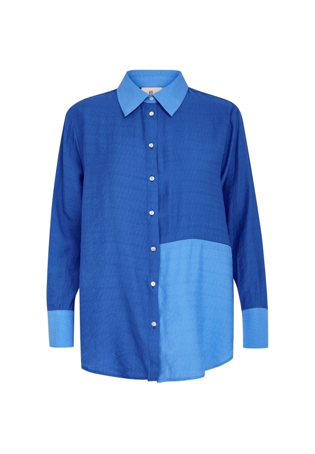 Peppercorn Lene Long Sleeve Curve. - Overhemdblouse - Gladious Blue 5 Peppercorn Lene Long Sleeve Curve. - Overhemdblouse - Gladious Blue - Afbeelding 5