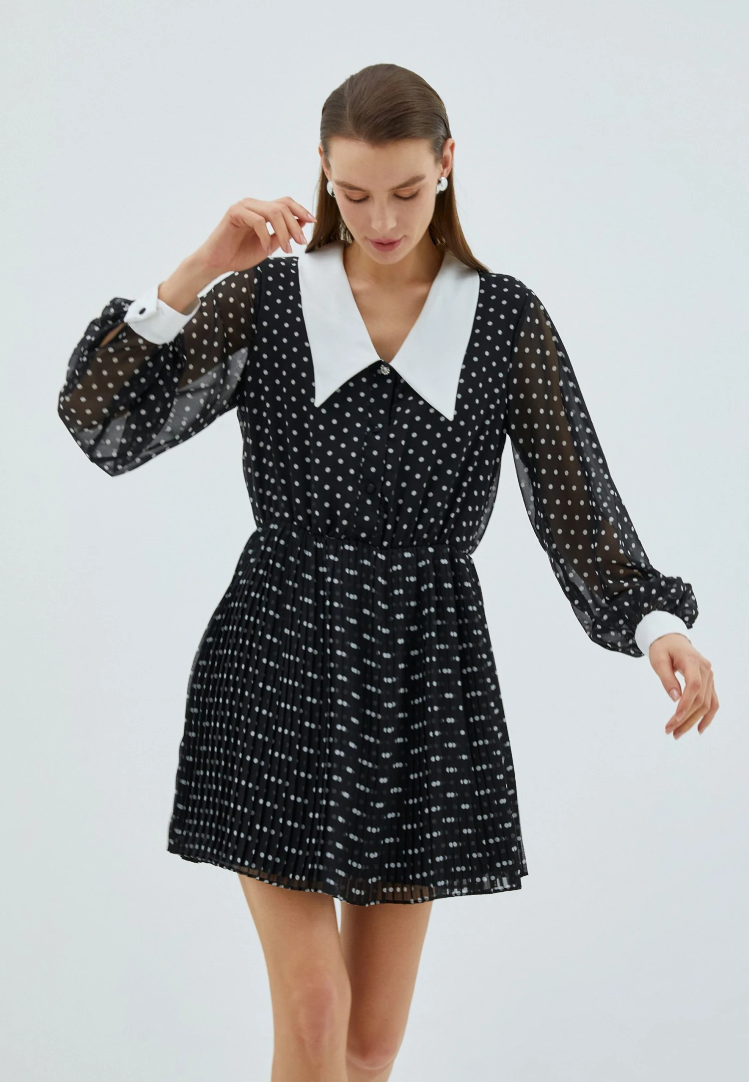 Koton Long Sleeve - Blousejurk - Black 1 Koton Long Sleeve - Blousejurk - Black