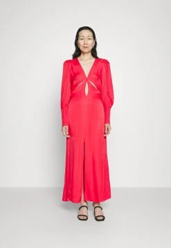 Farm Rio Long Sleeve Dress - Galajurk - Red