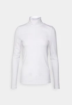 Calvin Klein Rib Roll Neck Long Sleeve - Longsleeve - Bright White -dress shop e3fba683769c4678968ed744ca75ca73