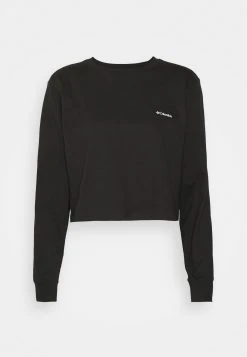 Columbia North Cascades Long Sleeve Cropped Tee - Longsleeve - Black -dress shop ea772e413bdc48948ea2b8b29619ae78