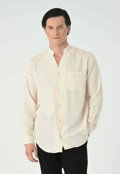 Antioch Long Sleeve - Overhemd - Ecru