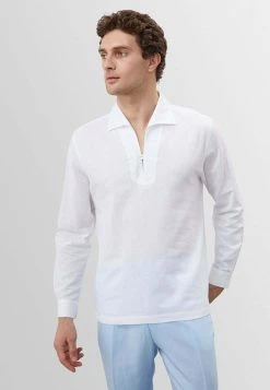 Antioch Long Sleeve - Poloshirt - White