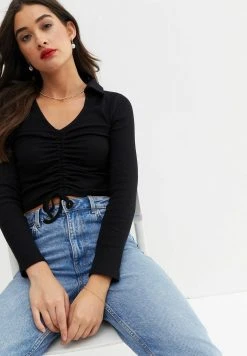 New Look Long Sleeve- Longsleeve - Black -dress shop ef720900952f4d8cad3b9960db2504b7