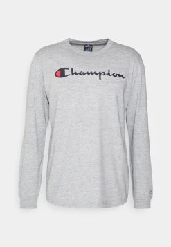 Champion Classic Crewneck Long Sleeve Large Logo - Longsleeve - Grey Melange 10 Champion Classic Crewneck Long Sleeve Large Logo - Longsleeve - Grey Melange -dress shop ef7f8cc7b4284027acf2571cac4b527e