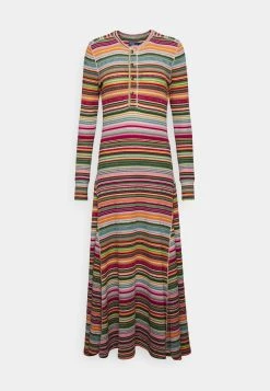 Polo Ralph Lauren Long Sleeve-Day Dress - Jurk - Multi Stripe -dress shop f34dcca13b2949c08bbdcb6b2f8f2aea