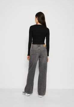 COTTON ON Staple Crew Neck Long Sleeve - Longsleeve - Black -dress shop f8d40e3de25f435cb95db70a6483b085