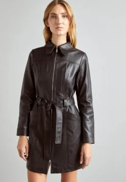 STUDIO ID Mariah Long Sleeve Dress - Jurk - Black